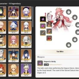 [NA] AR 59 ⭐ 51 Characters (13 Legendaries) ✨ Furina + Nahida + Neuvillette + Starcaller's Watch + Skyward Pride ✅ Full Access ✅ 0